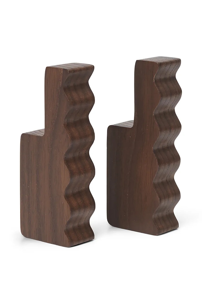 Ferm Living  Nástěnný věšák  Unda 2-pack
