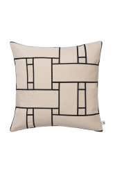 Ferm Living  Polštář s dekorací bavlněný 50 x 50 cm
