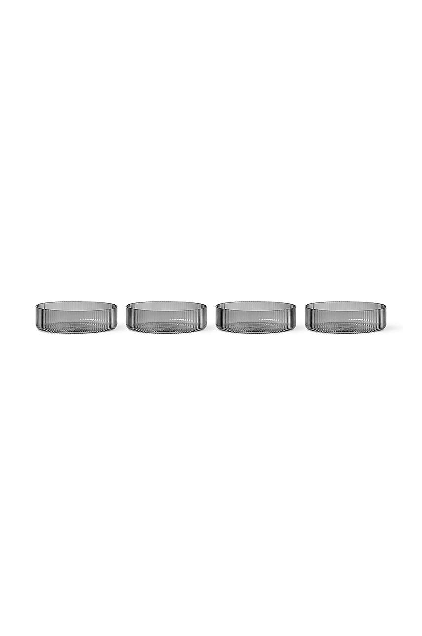 Ferm Living  Sada misek  Ripple Serving Bowls 4-pack