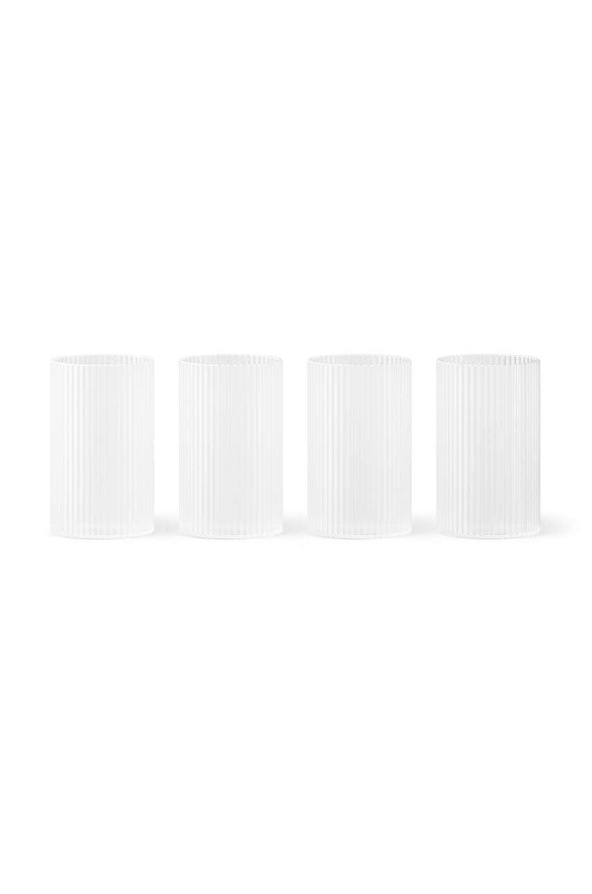Ferm Living  Sada skleniček  Ripple Verrines 140 ml 4-pack