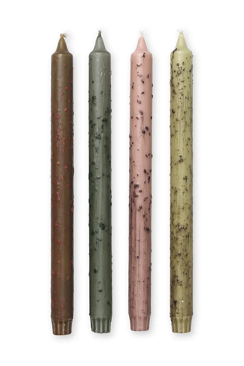 Ferm Living  Sada svíček  4-pack