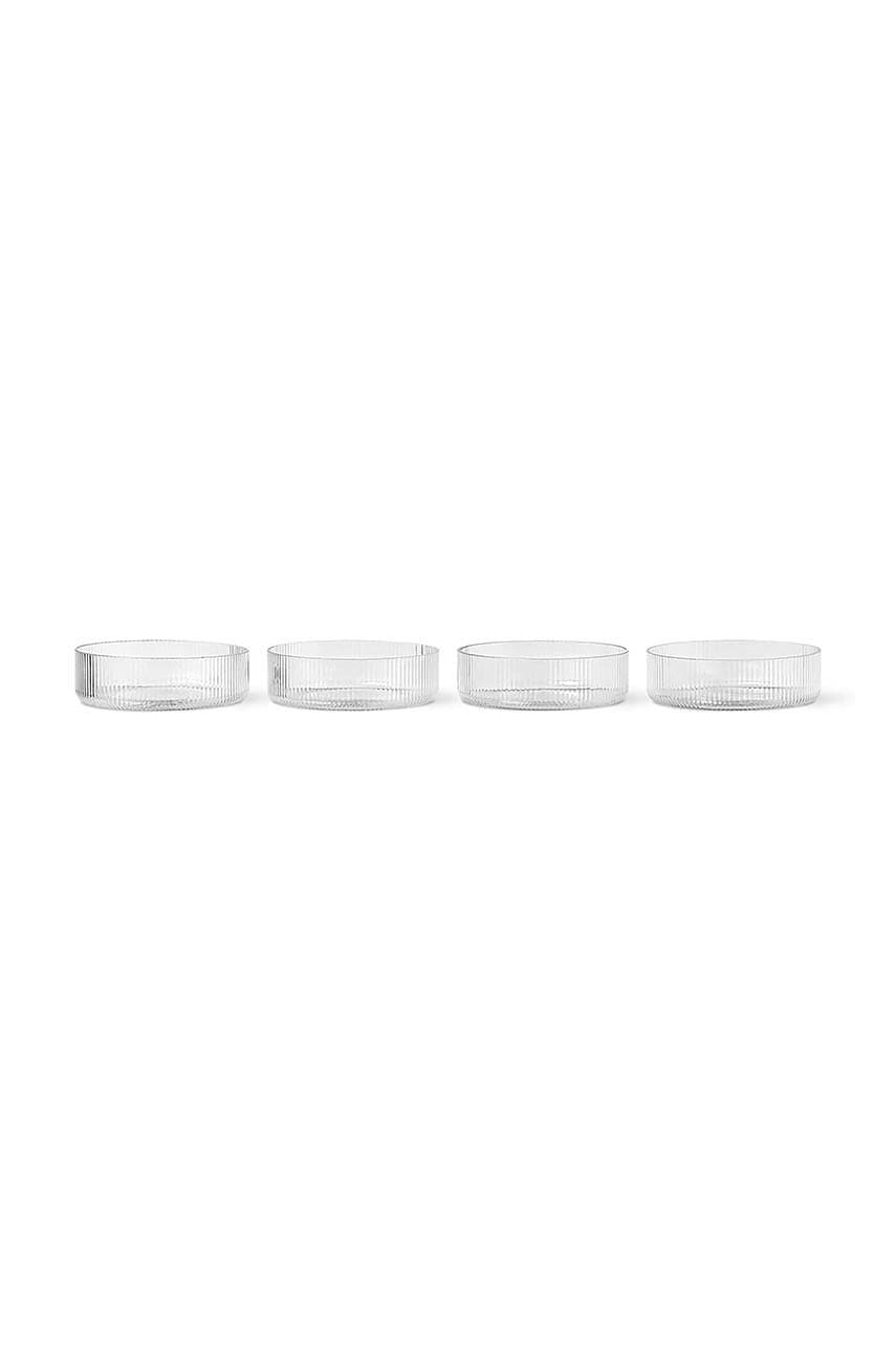 Ferm Living  Servírovací miska  Ripple 4-pack