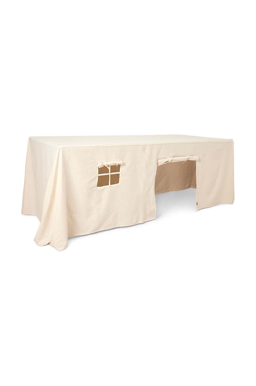 Ferm Living  Ubrus - látkový domeček  Settle Table Cloth House