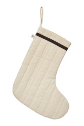 Ferm Living  Vánoční ponožka  Vari Quilted 33 x 40 cm
