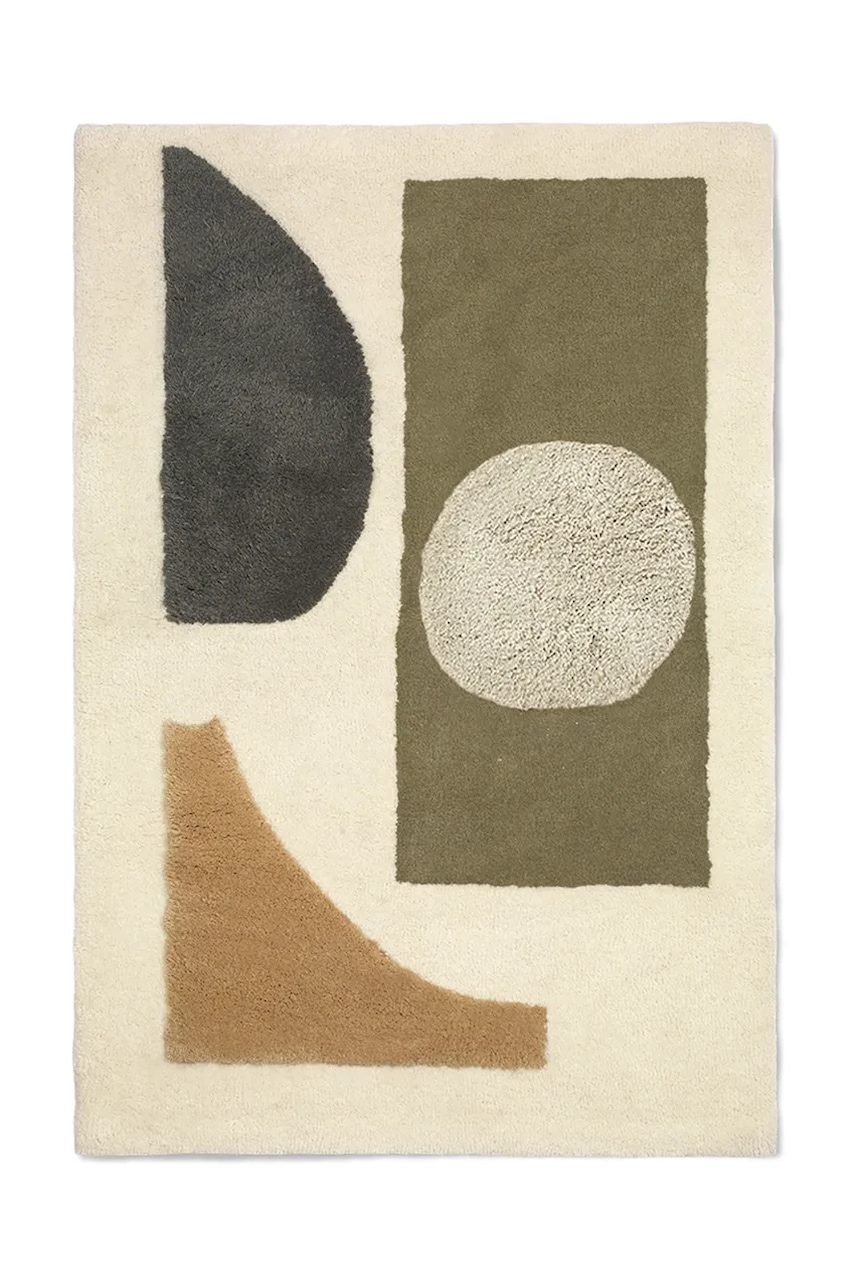 Ferm Living  Vlněný koberec  Bloco 80 x 120 cm