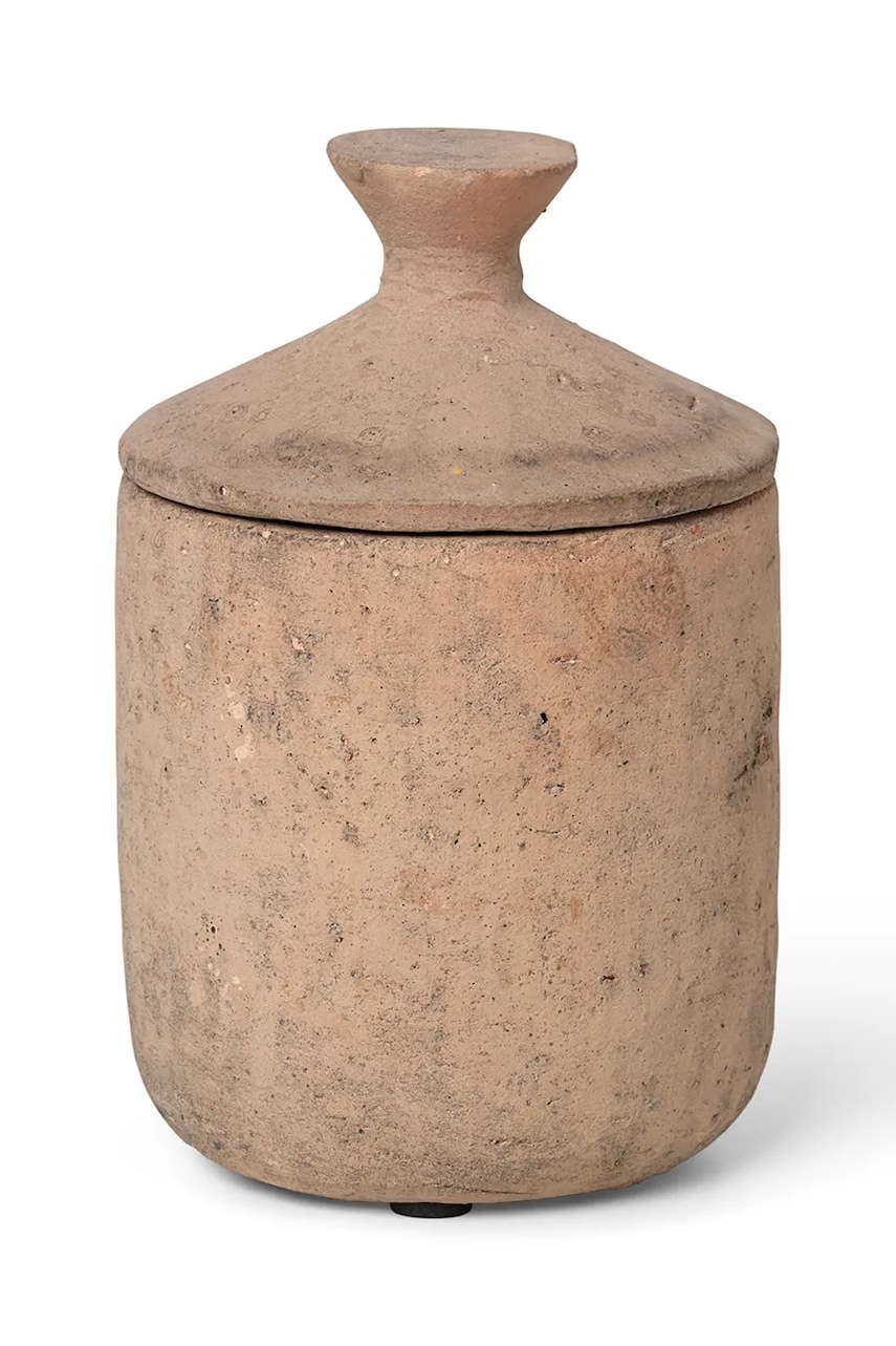 Ferm Living  Vonná sójová svíčka  Ura Pale Sienna