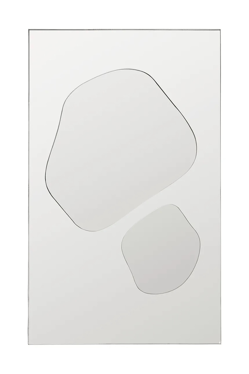 Ferm Living  Zrcadlo na stěnu 82 x 50 x 1,7 cm
