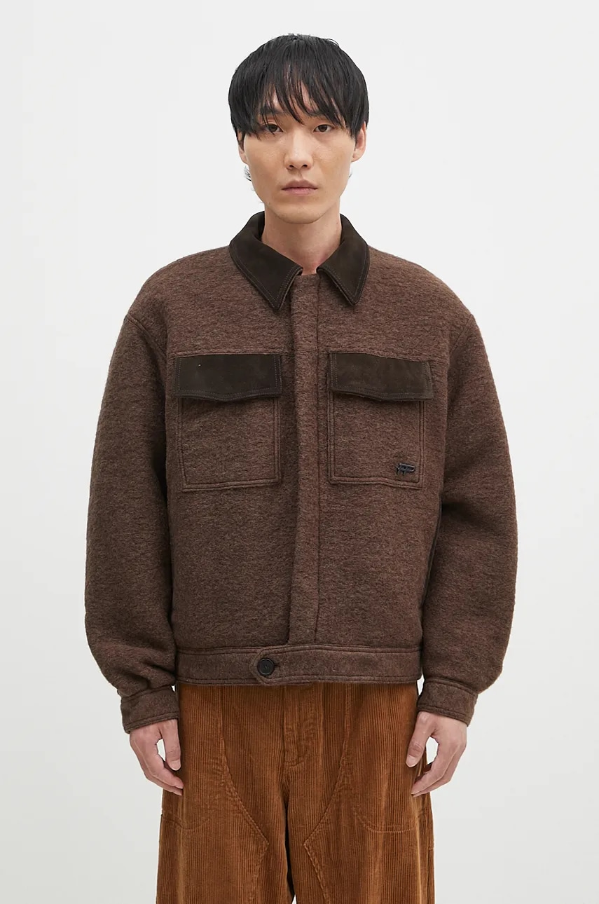 Filling Pieces  Vlněná bunda  Box Jacket