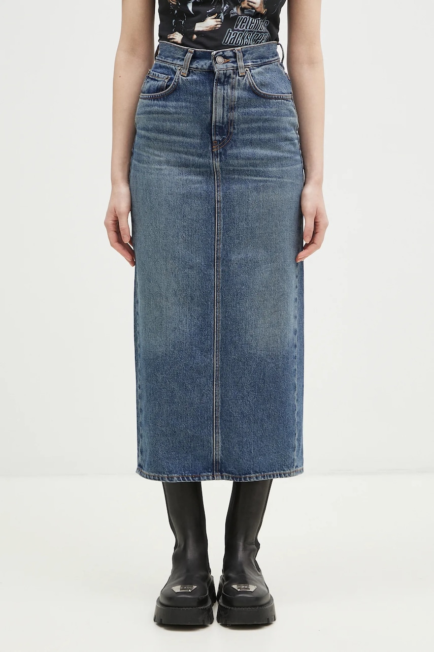 Fiorucci  Bavlněná džínová sukně  Denim Midi