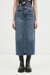 Fiorucci  Bavlněná džínová sukně  Denim Midi