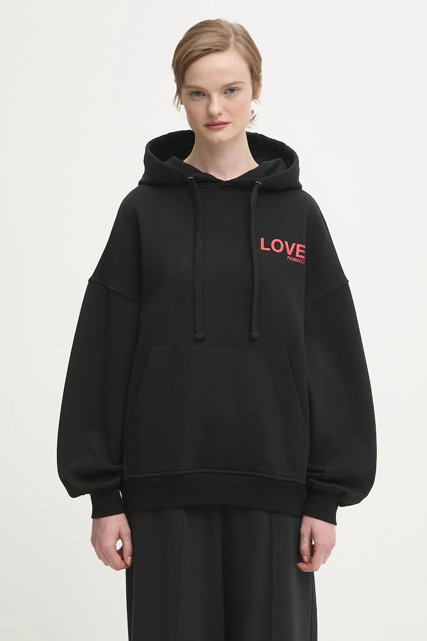 Fiorucci  Bavlněná mikina  Kissing Angels Love Print Relaxed