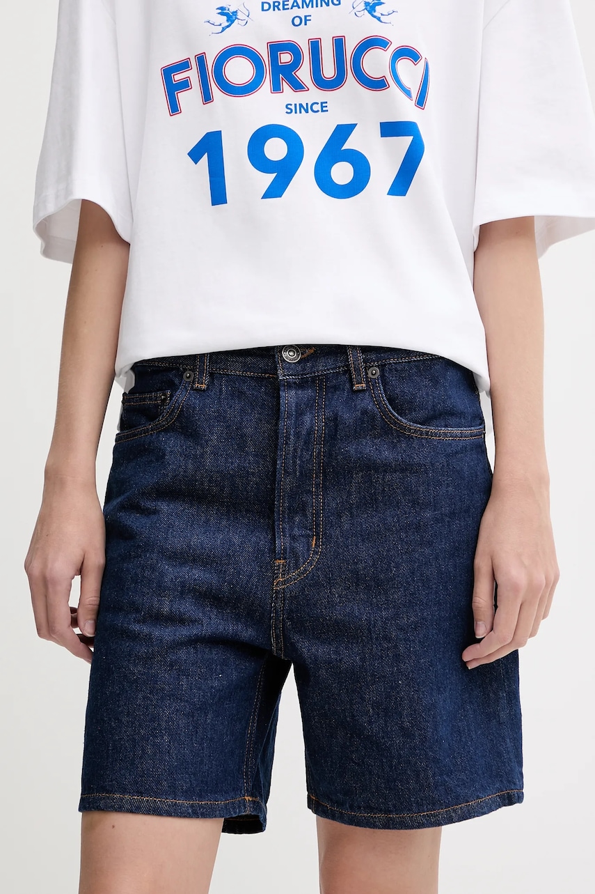 Fiorucci  Džínové šortky  Deep Blue Denim Shorts