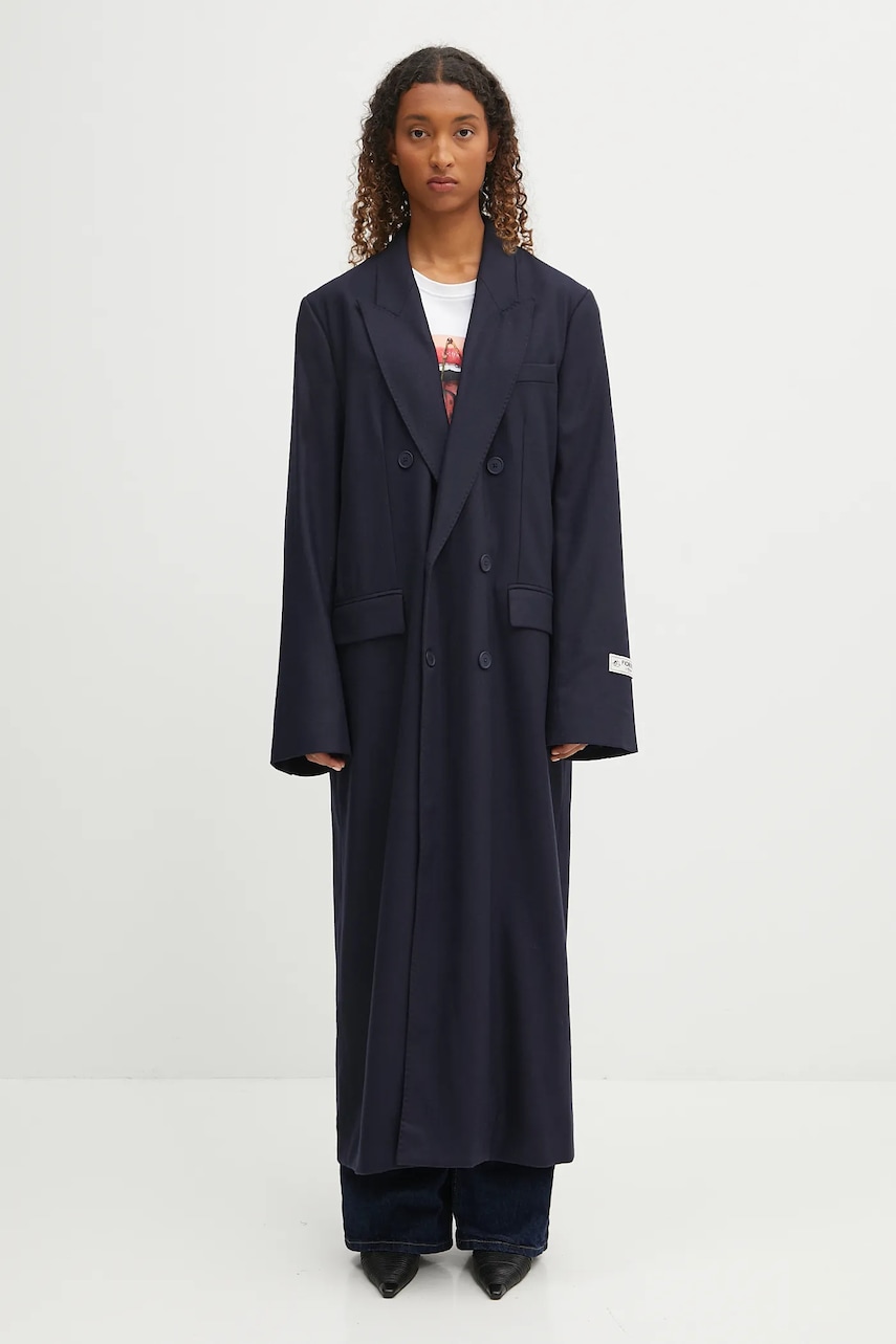 Fiorucci  Kabát s vlnou  Light Wool Maxi