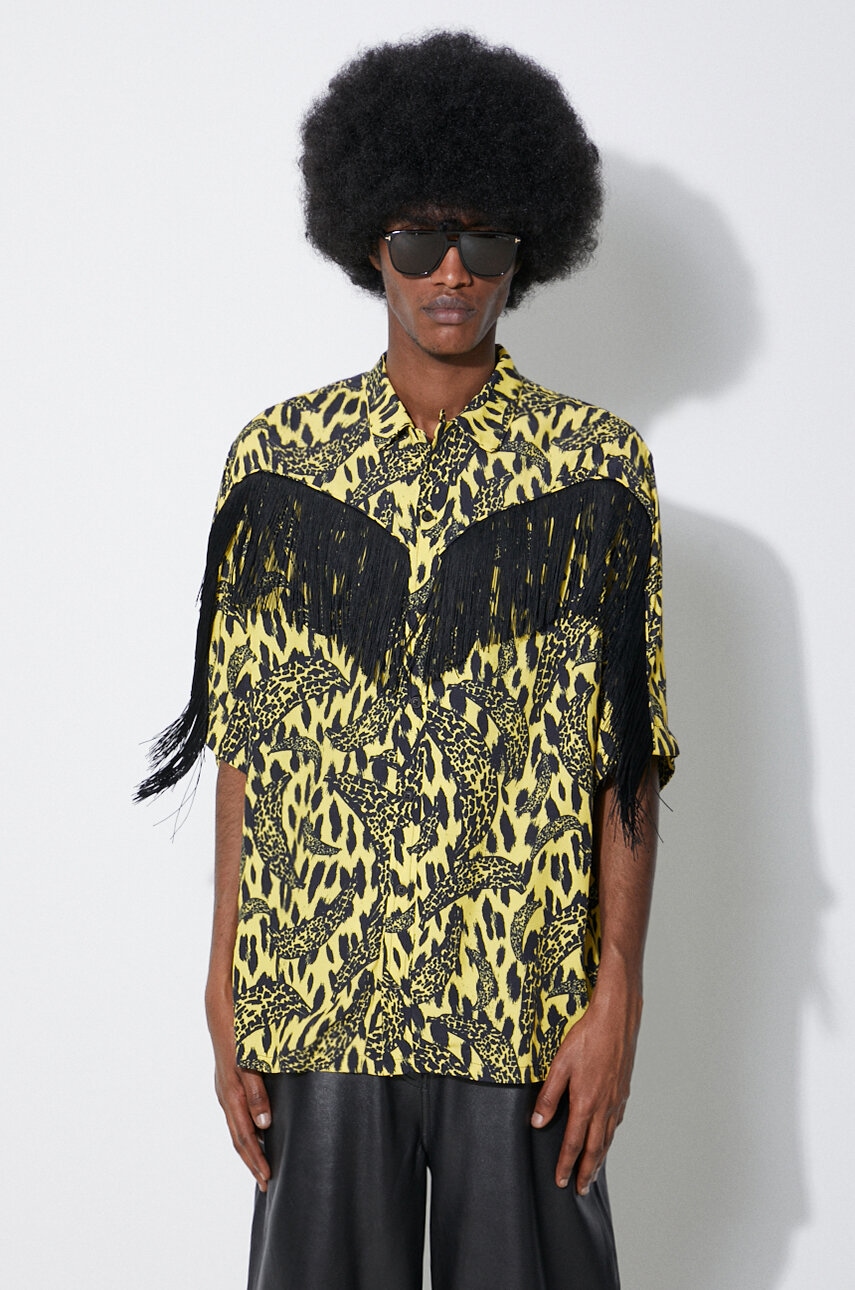 Fiorucci  Košile  Banimalier Print Fringed Shirt