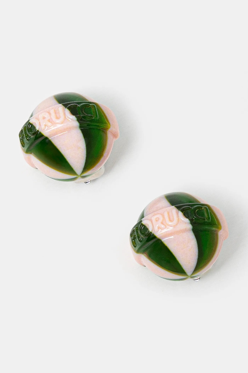 Fiorucci  Náušnice  Striped Mini Lollipop