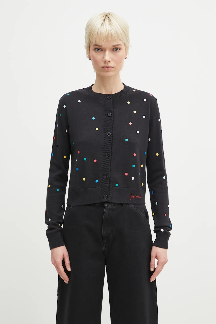Fiorucci  Vlněný svetr  Confetti Dot Print Logo