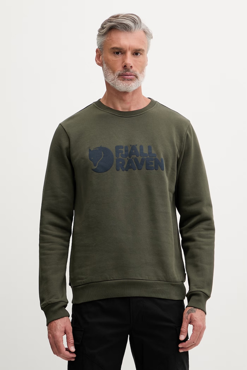 Fjallraven  mikina pánská bavlněná Fjällräven Logo