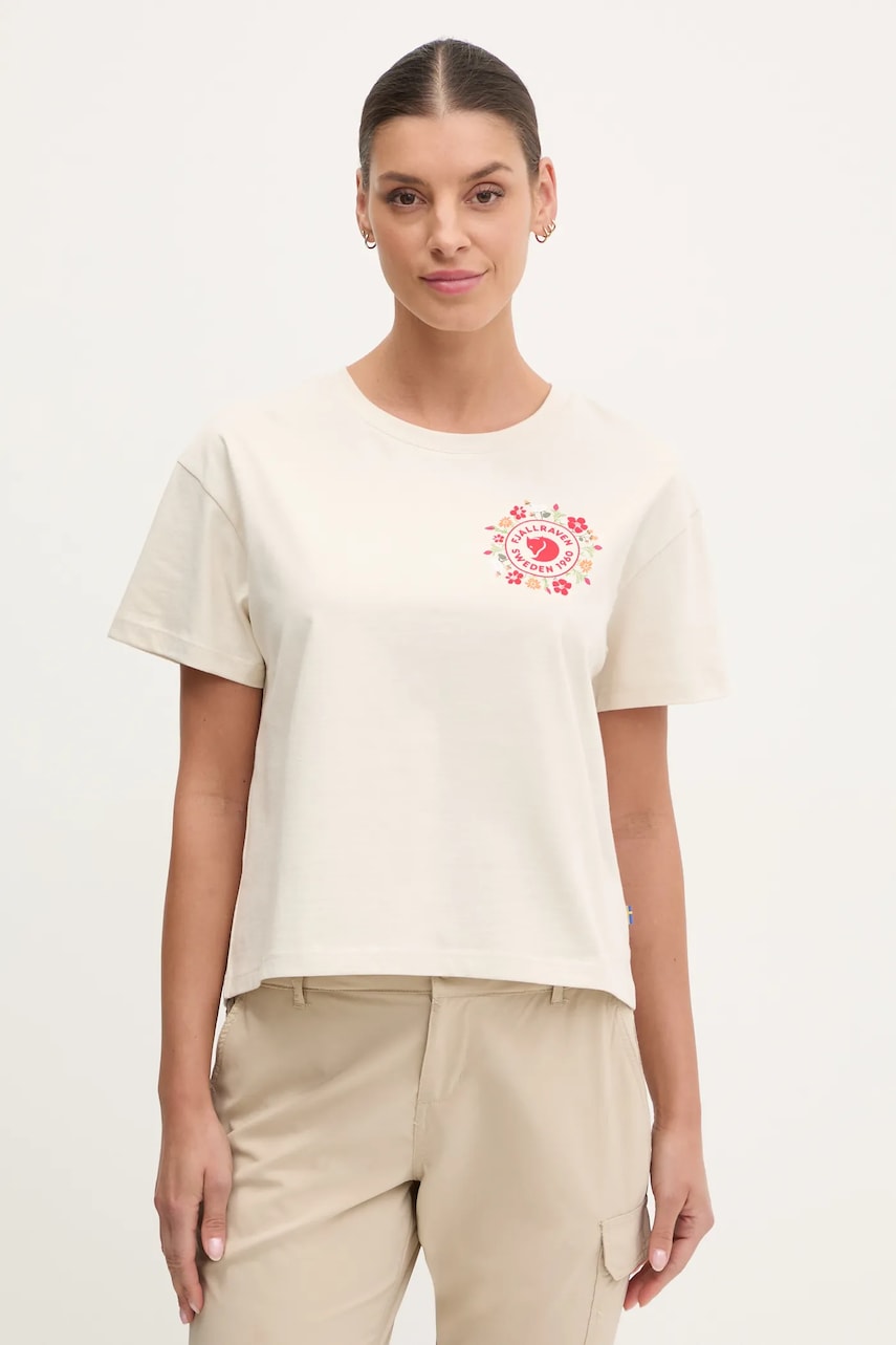 Fjallraven  Tričko  Fjällblomster