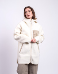 Fjällräven Vardag Pile Fleece Long W 113 Chalk White M