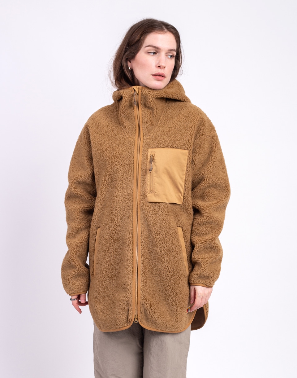 Fjällräven Vardag Pile Fleece Long W 232 Buckwheat Brown XS