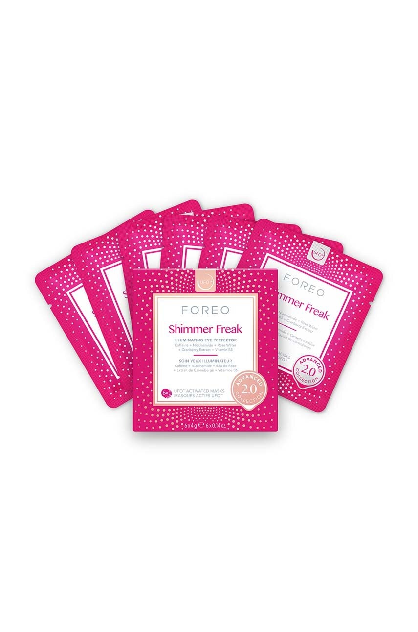 FOREO  Rozjasňující UFO maska  UFO Masks Shimmer Freak 2.0 6-pack