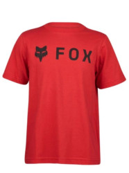 Fox dětské tričko Absolute Ss Flame Red | Červená | Velikost M | 100% bavlna