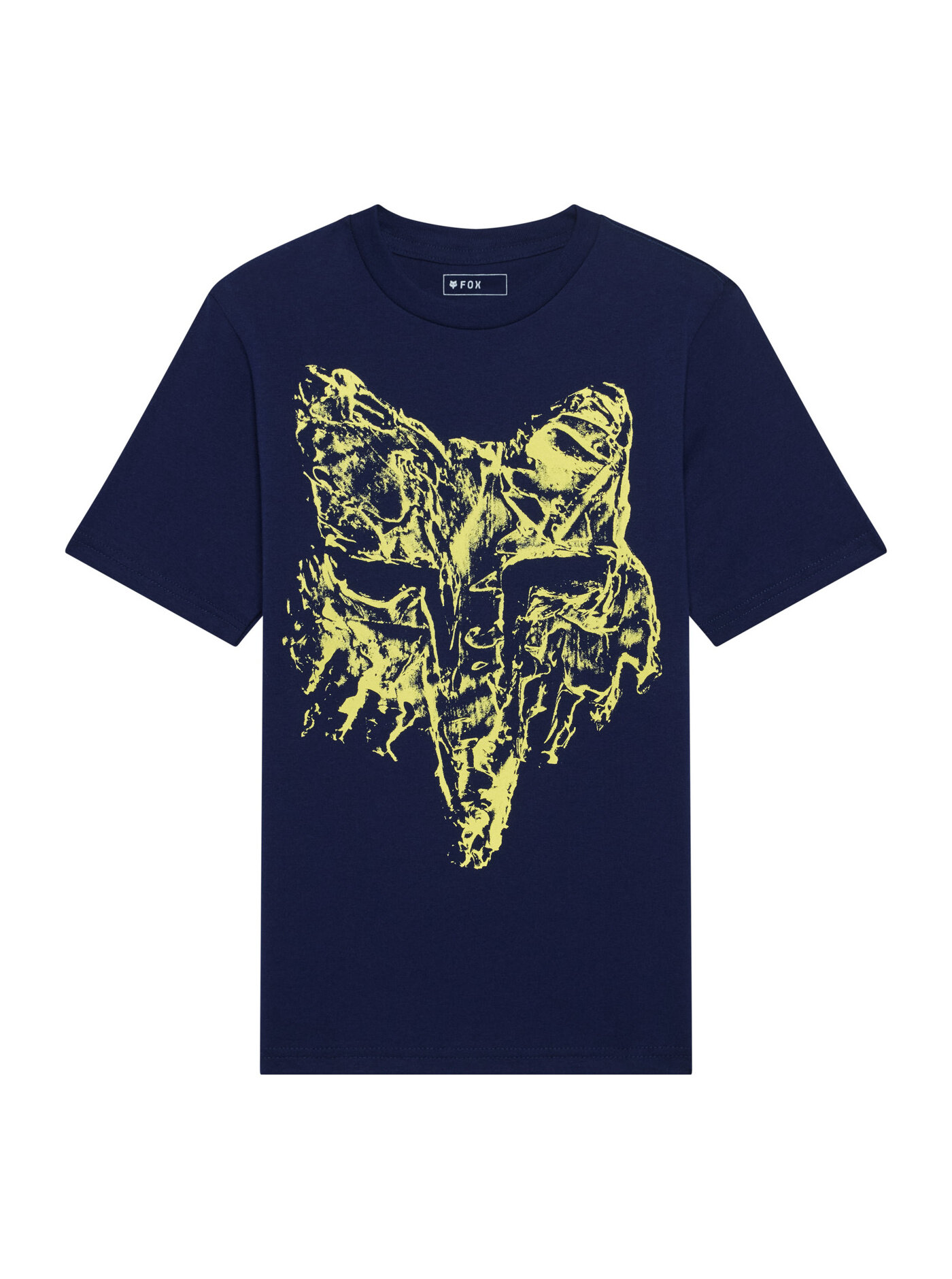 Fox dětské tričko Yth Image Print Hd SS Navy | Modrá | Velikost XL | 100% bavlna