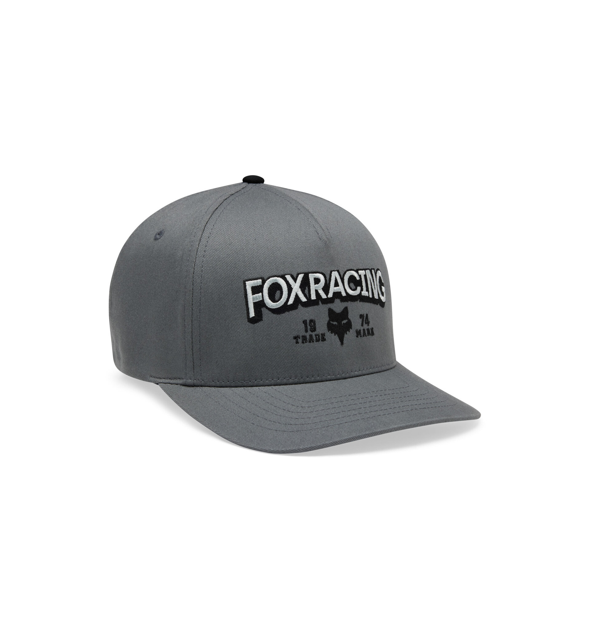 Fox kšiltovka Bold Flexfit Pewter | Šedá | Velikost L/XL