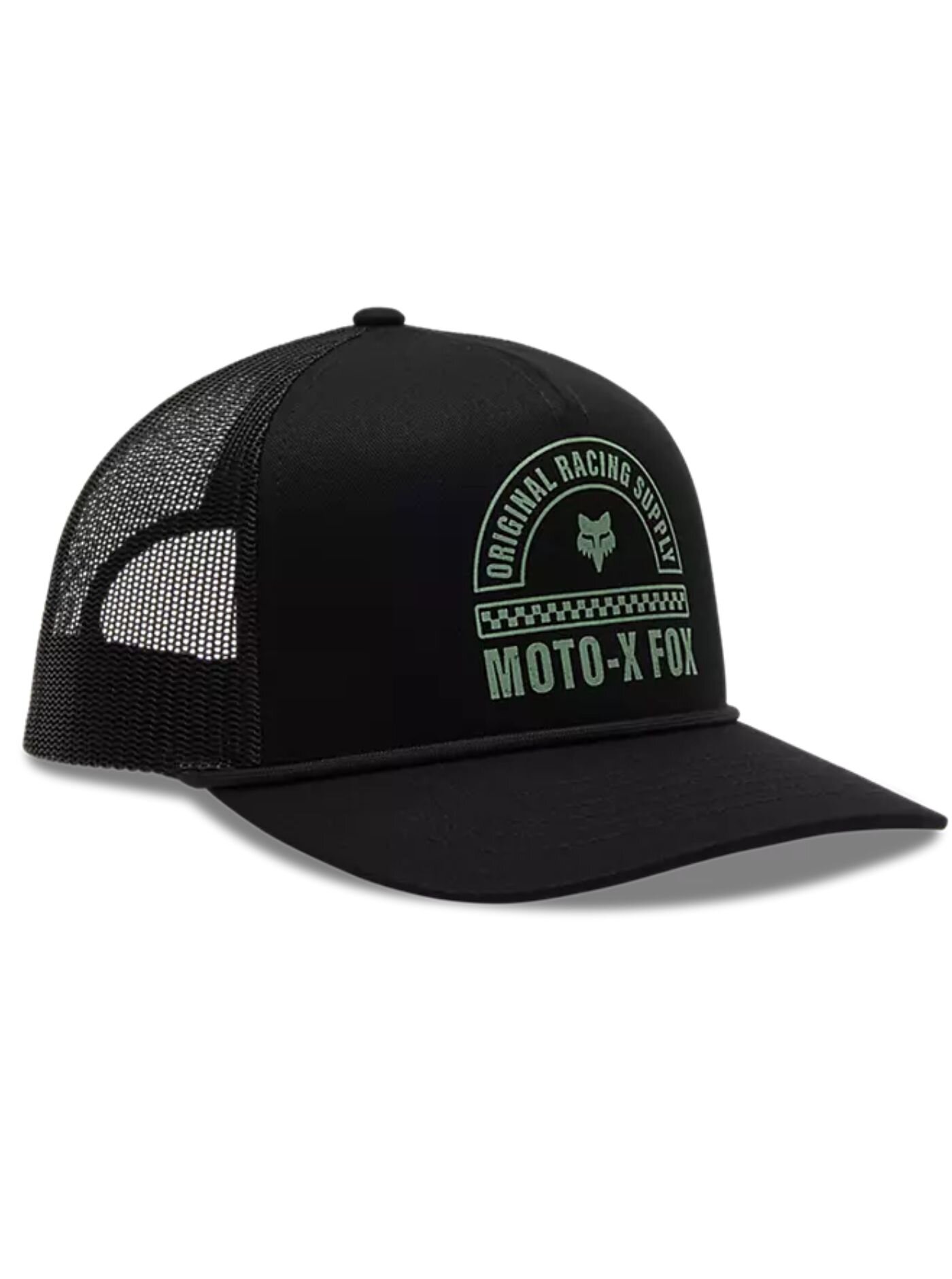 Fox kšiltovka W Victory Rope Trucker Black | Černá | Velikost One Size