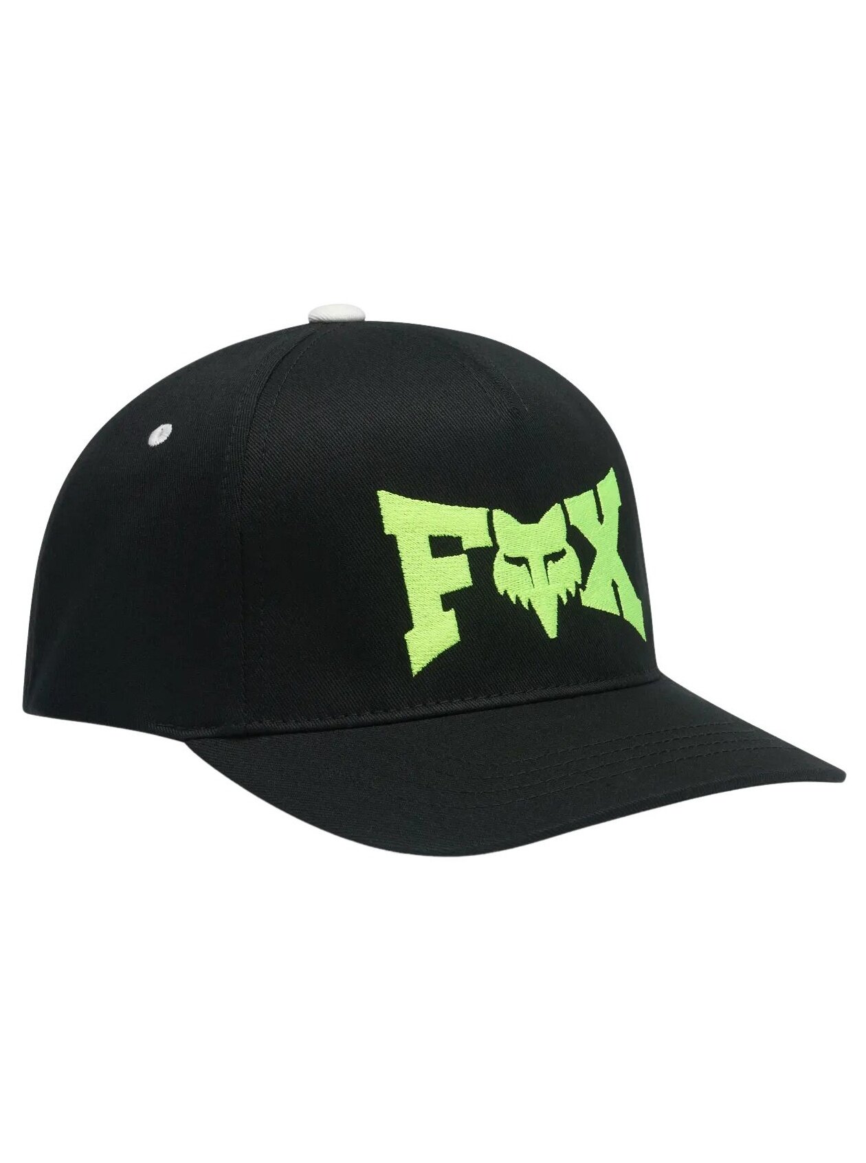 Fox kšiltovka Yth Bend Snapback Black | Černá | Velikost One Size