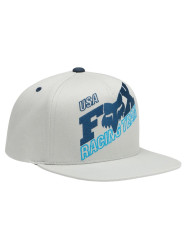Fox kšiltovka Yth Coldpress Snapback Light Grey | Šedá | Velikost One Size | 100% bavlna