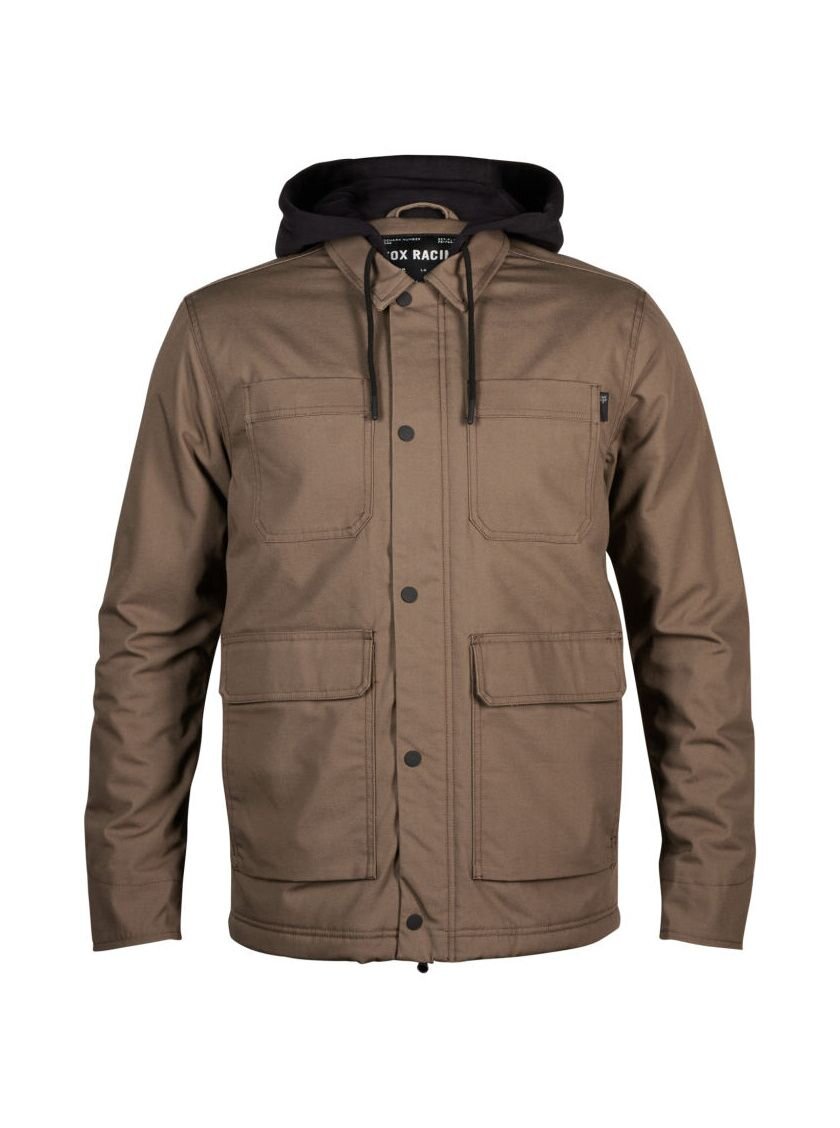 Fox pánská bunda Mercer Jacket Dirt | Šedá | Velikost M