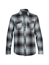 Fox pánská košile Traildust Flannel Gunmetal | Šedá | Velikost M | 100% bavlna