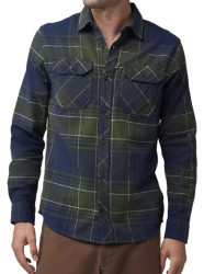 Fox pánská košile Traildust Flannel Midnight | Modrá | Velikost M