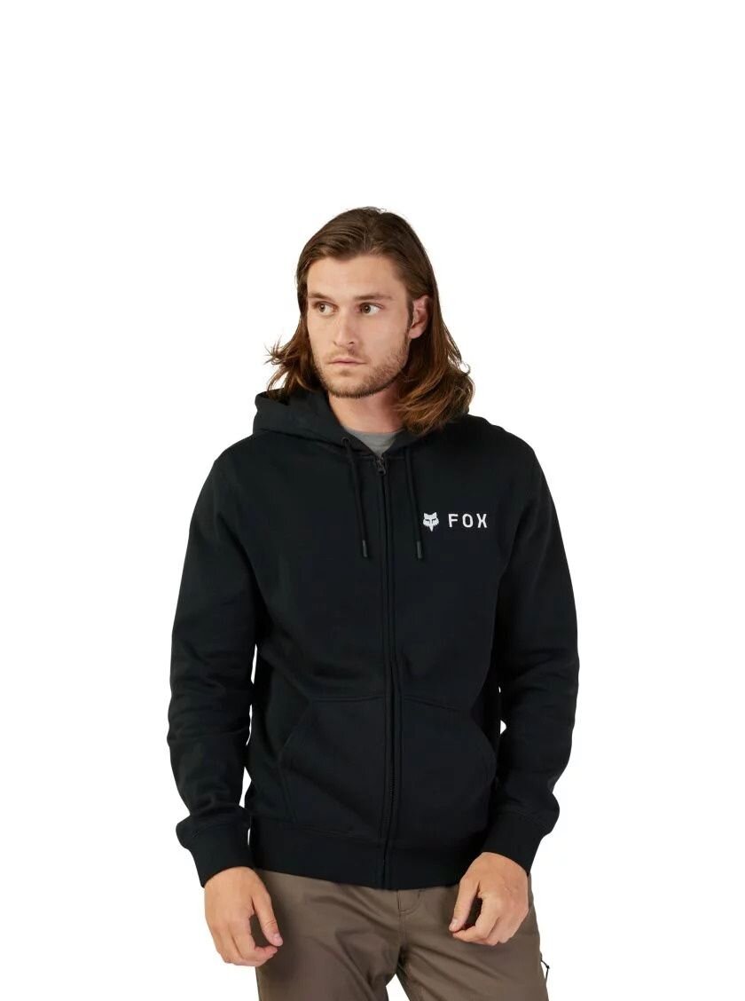 Fox pánská mikina Absolute Fleece Zip Black | Černá | Velikost XL