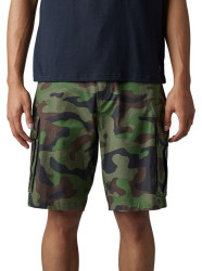 Fox pánské šortky Slambozo Camo Green Camo | Zelená | Velikost 32