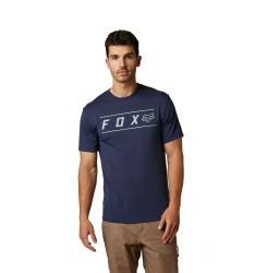 Fox pánské technické tričko Pinnacle Ss Heather Deep Cobalt | Modrá | Velikost S