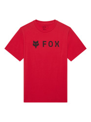 Fox pánské tričko Absolute 195 Original SS Flame Red | Červená | Velikost XL | 100% bavlna