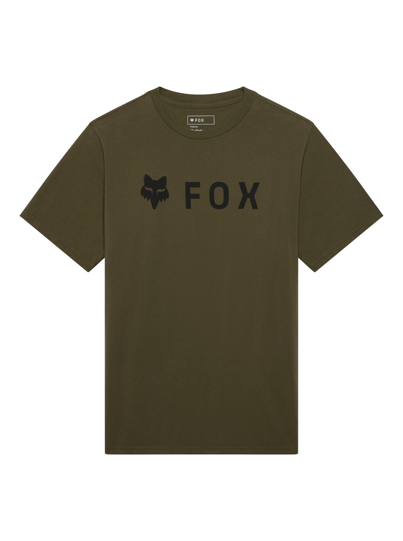 Fox pánské tričko Absolute 195 Original SS Olive Green | Zelená | Velikost XXL | 100% bavlna