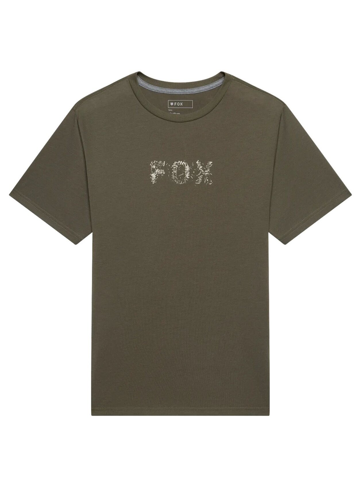 Fox pánské tričko Slowburn Dri-Release SS Olive Green | Zelená | Velikost M