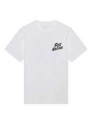 Fox pánské tričko Speed 195 Original SS White | Bílá | Velikost S | 100% bavlna