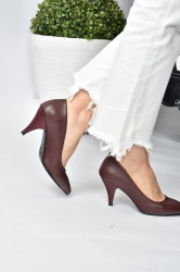 Fox Shoes Claret Red Women's Heeled Shoes
