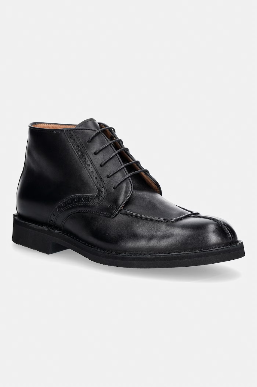 Fracap  Polobotky pánské kožené