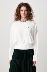 Fred Perry  tričko s dlouhým rukávem dámské bavlněné