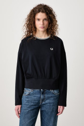 Fred Perry  tričko s dlouhým rukávem dámské bavlněné