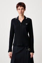 Fred Perry  tričko s dlouhým rukávem dámské s bavlnou