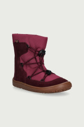 Froddo  boty zimní dětské kožené BAREFOOT TEX TRACK WOOL