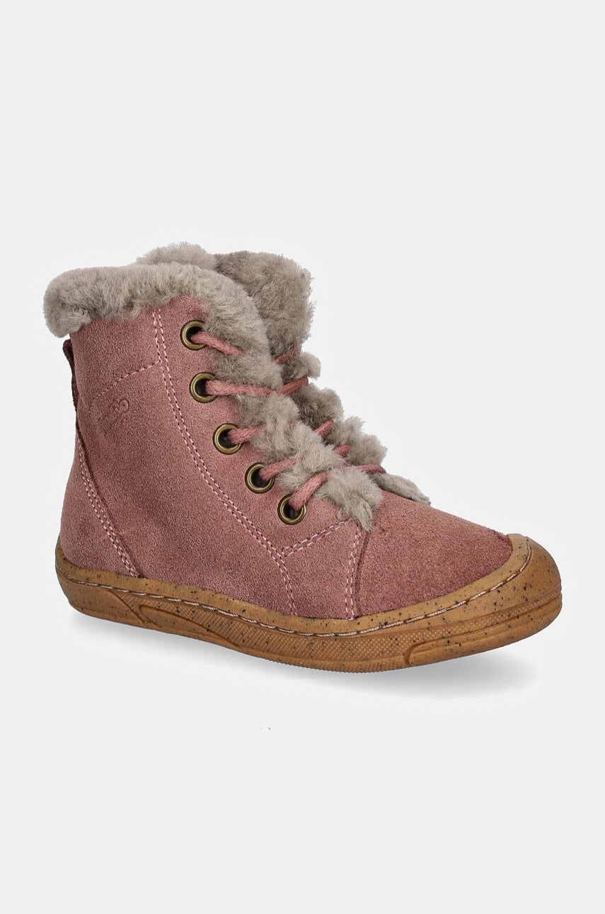Froddo  Dětské semišové zimní boty  MINNI SUEDE LACES