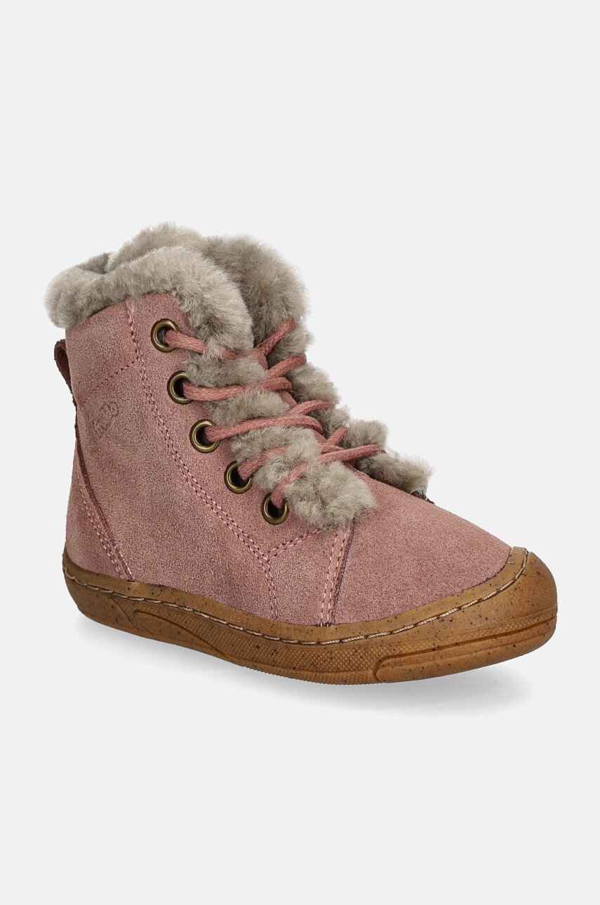 Froddo  Dětské semišové zimní boty  MINNI SUEDE LACES