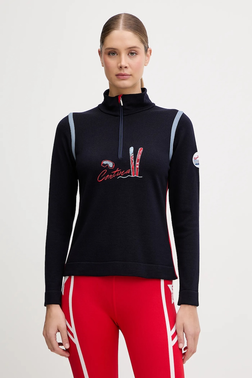 Funkční tričko s dlouhým rukávem s příměsí vlny Newland LADY WOOL T-NECK